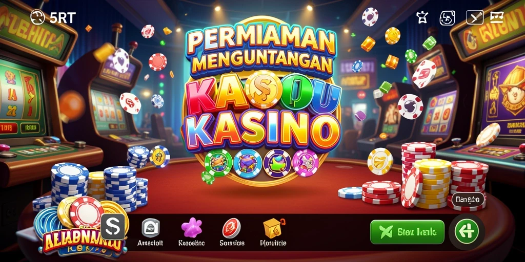 Screenshot utama 5RT menampilkan gameplay kasino yang seru dan interaktif.