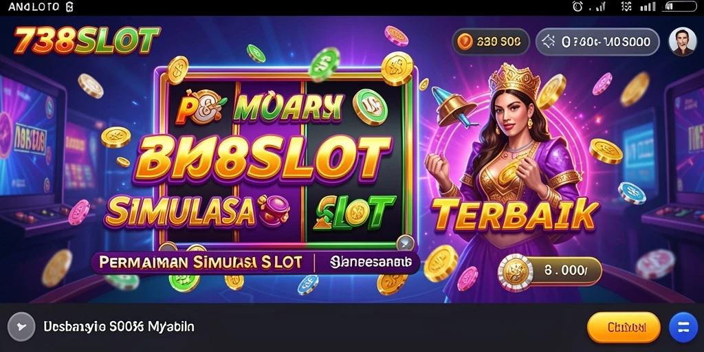 Tangkapan layar utama 738SLOT menampilkan aksi slot yang mendebarkan.