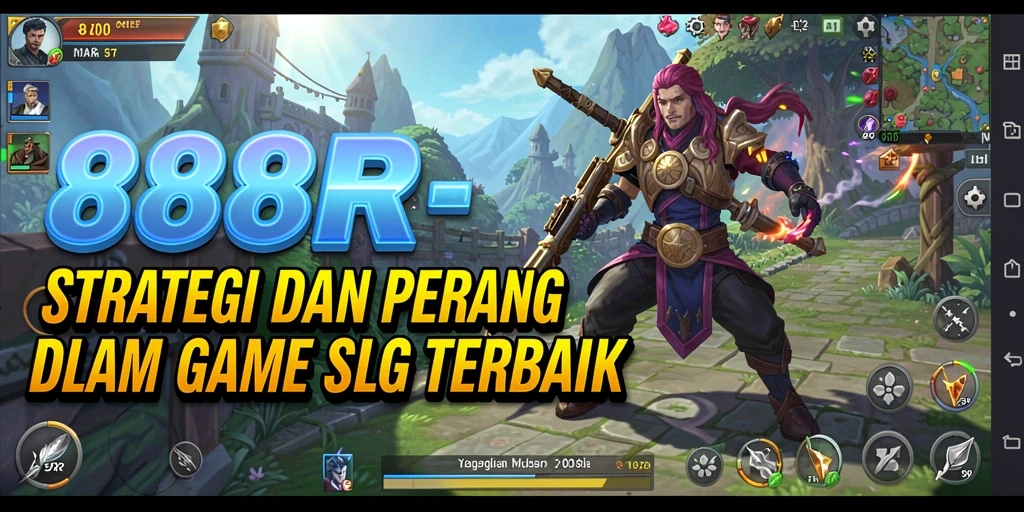 Tangkapan layar dari gameplay 888R menampilkan pertempuran yang mendebarkan.