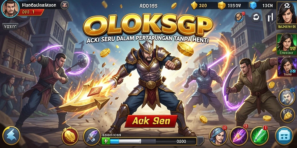 Tangkapan layar gameplay COLOKSGP yang menampilkan aksi menghentak.