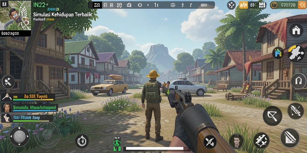 Gameplay IN22 yang menarik dan penuh eksplorasi.