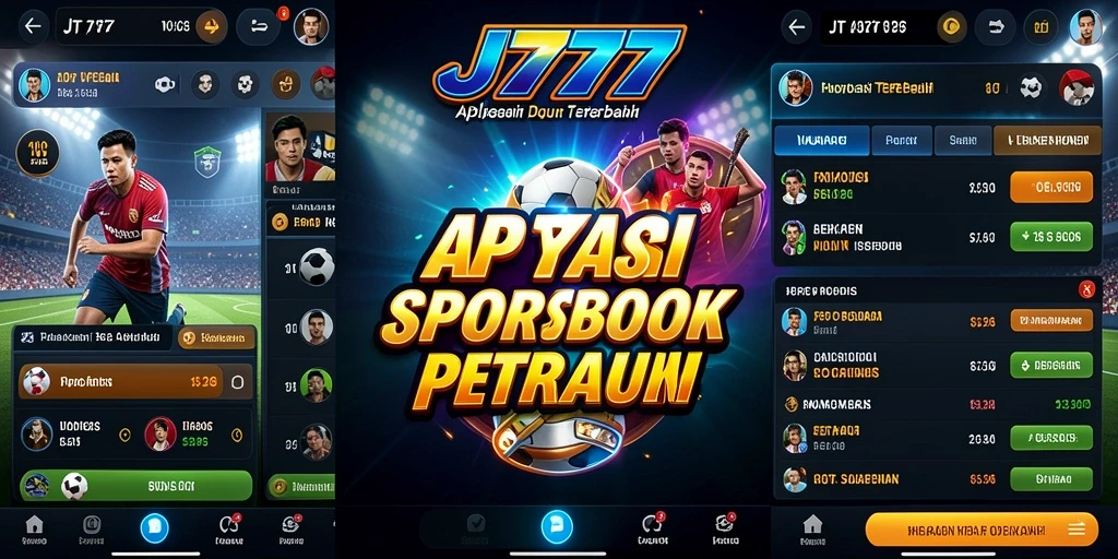 Tampilan antarmuka JT777 yang menarik dengan fitur taruhan olahraga.