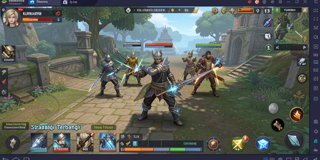 Tampilan gameplay KURNIA898 yang menarik dan strategis.