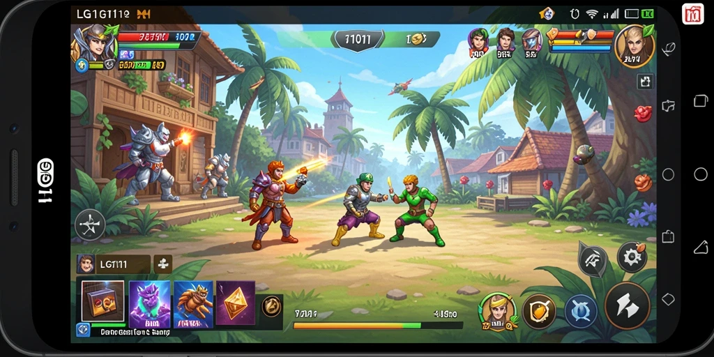 Tampilan gameplay LG111 yang menawan dan penuh warna.