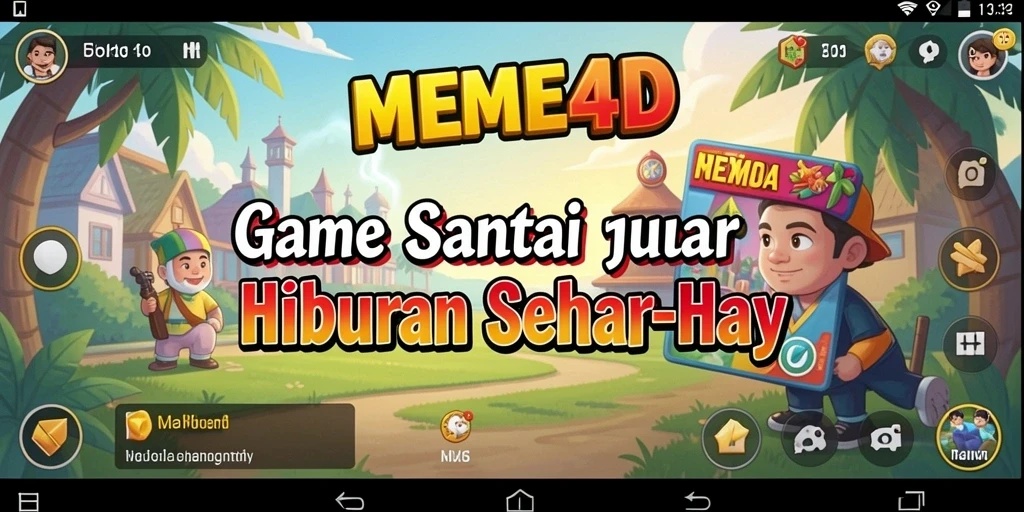 Menampilkan gameplay seru dan menantang di MEME4D.